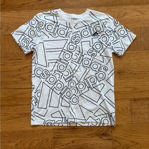 Adidas Patterned Short Sleeve T Shirt